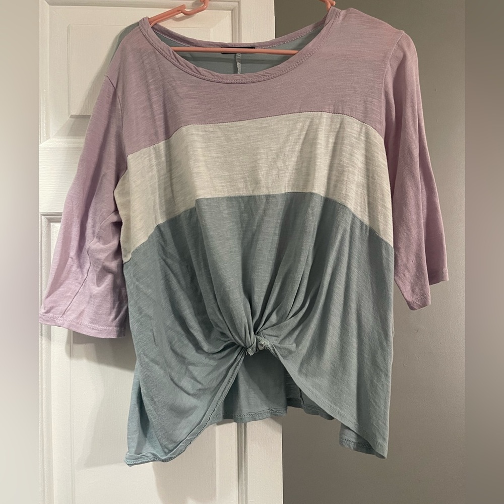 Sweet Claire blouse XL pastel